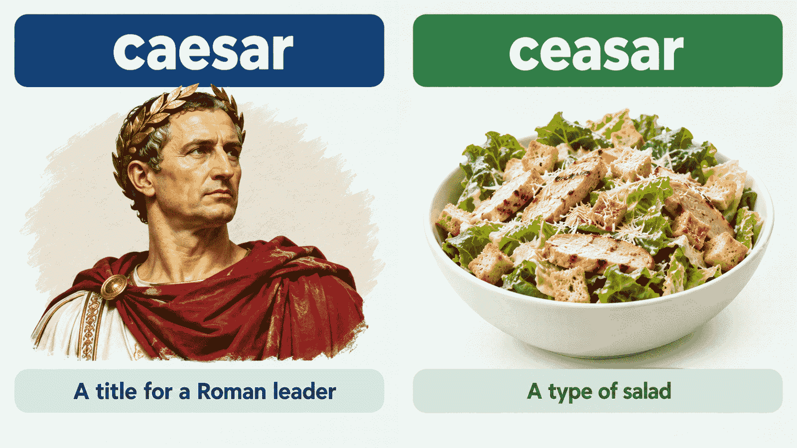 caesar or ceasar