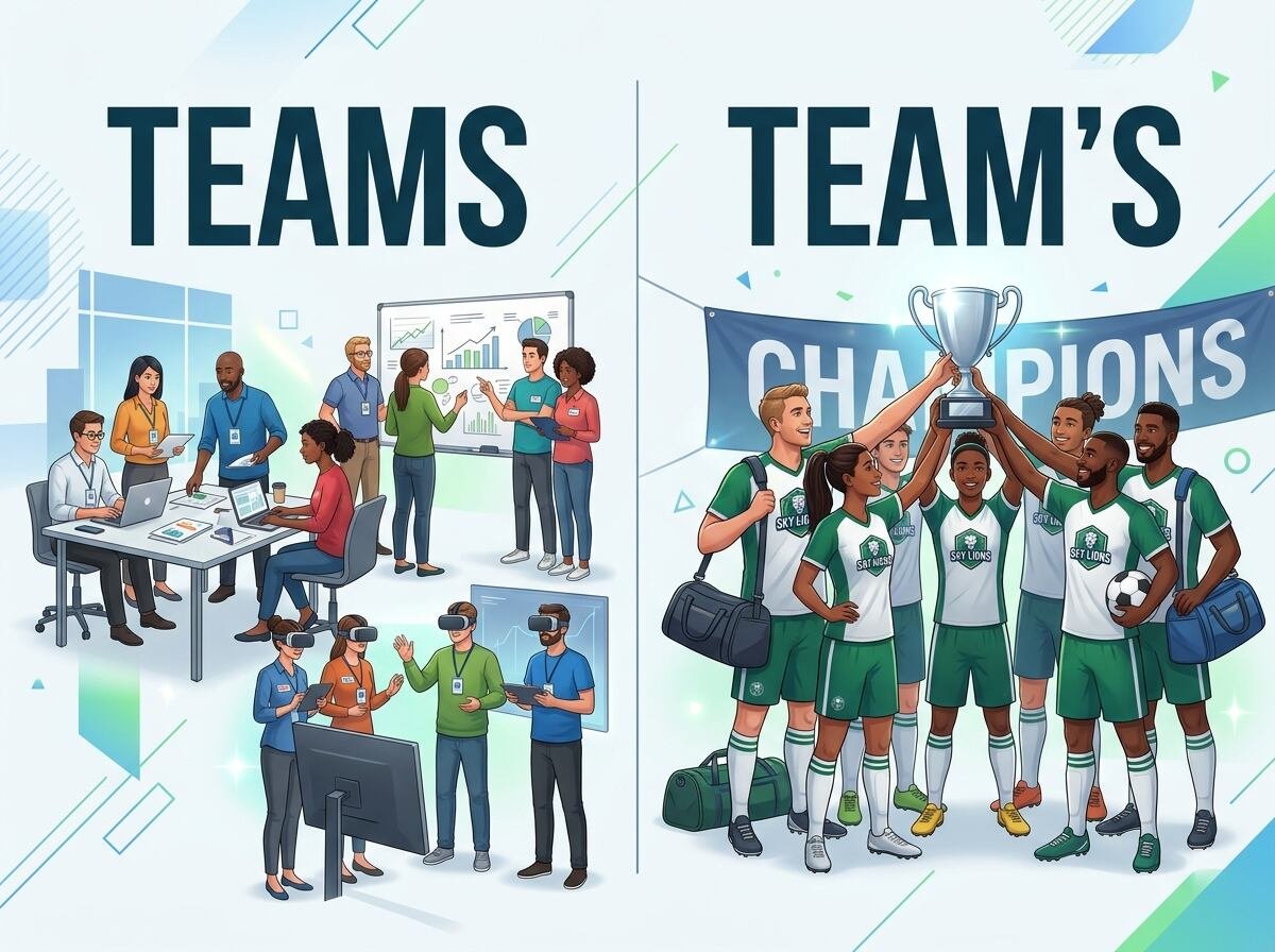 teams or team's