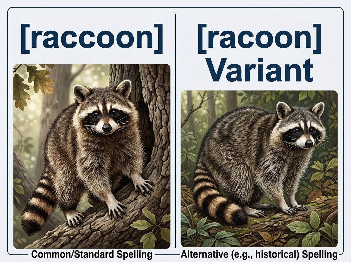 raccoon or racoon